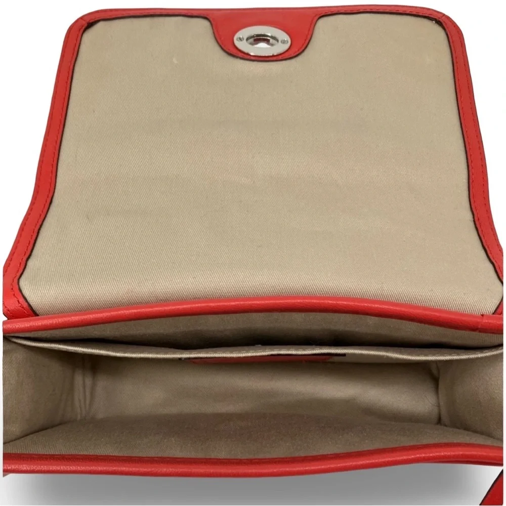 Coach Y2K Legacy Dinky Penny Shoulder Purse Crossbody Carnelian Red | 19914 - Picture 13 of 16